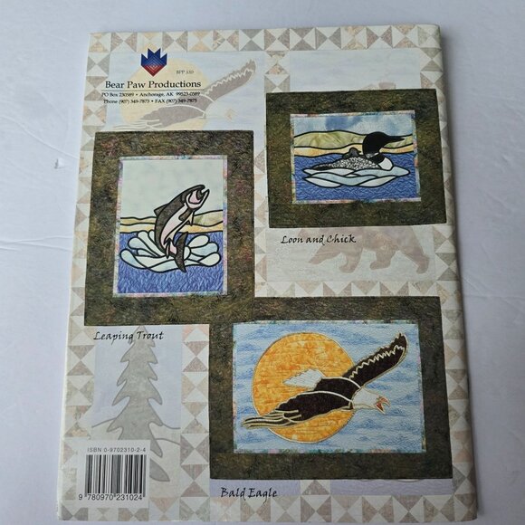 Northwoods Retreat Quilt Pattern Book By Brenda Henning Bear Paw Productions 200 - Picture 8 of 14